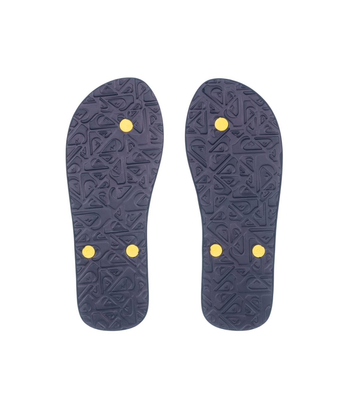 Quiksilver - Chanclas Amarillas para Hombre - Molokai