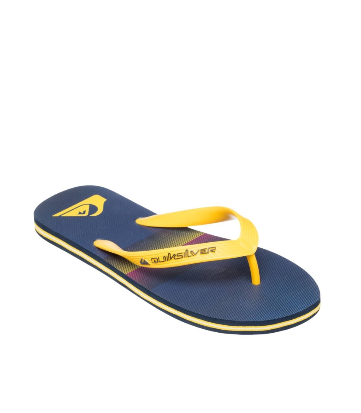 Quiksilver - Chanclas Amarillas para Hombre - Molokai
