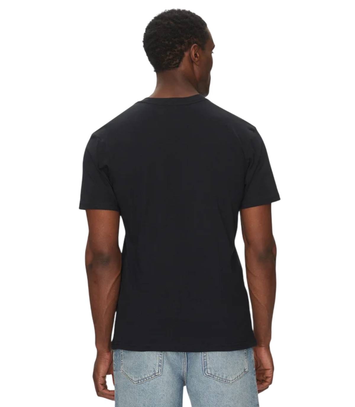 Quiksilver - Camiseta Negra para Hombre - Typed Out