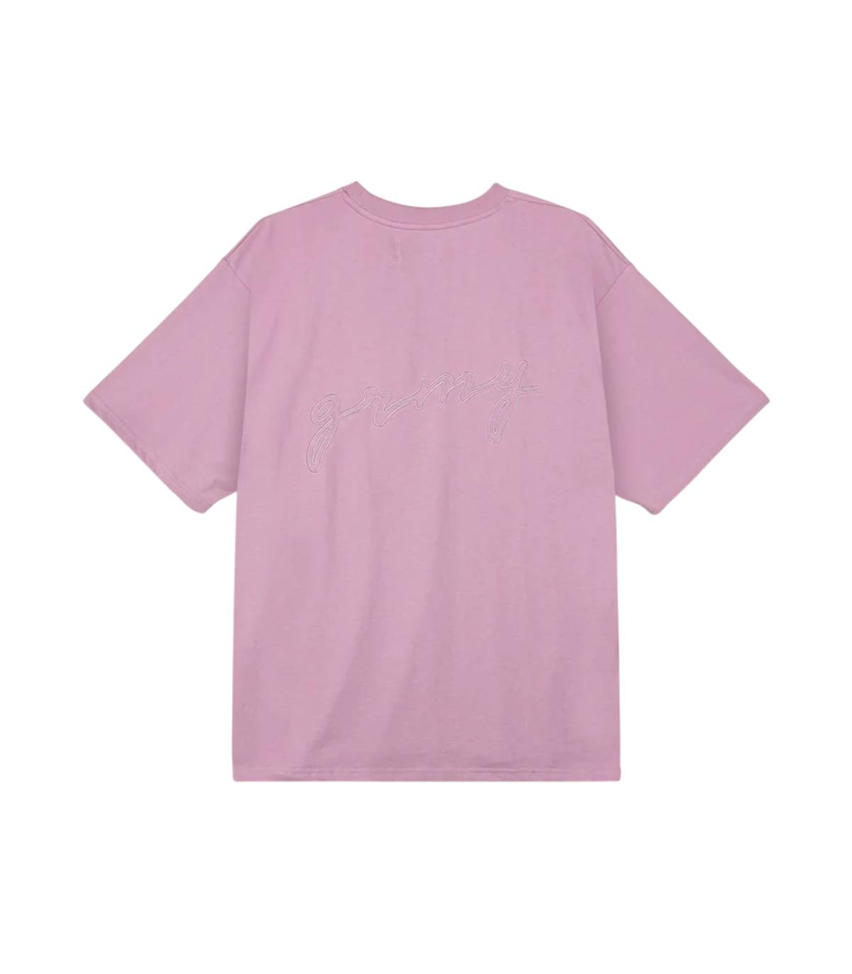 GRMY - Camiseta Rosa para Hombre - Savage Domain Oversized
