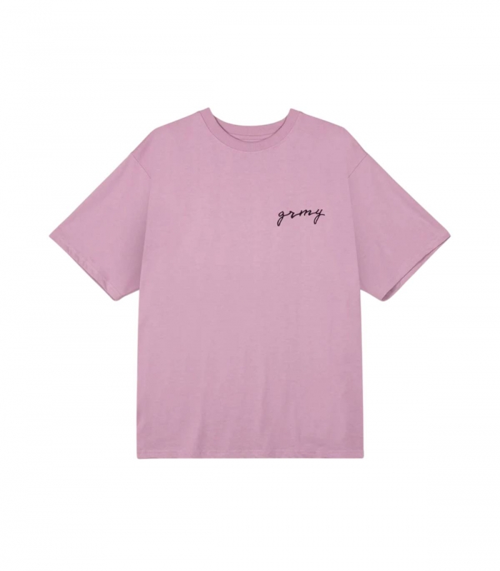 GRMY - Camiseta Rosa para Hombre - Savage Domain Oversized