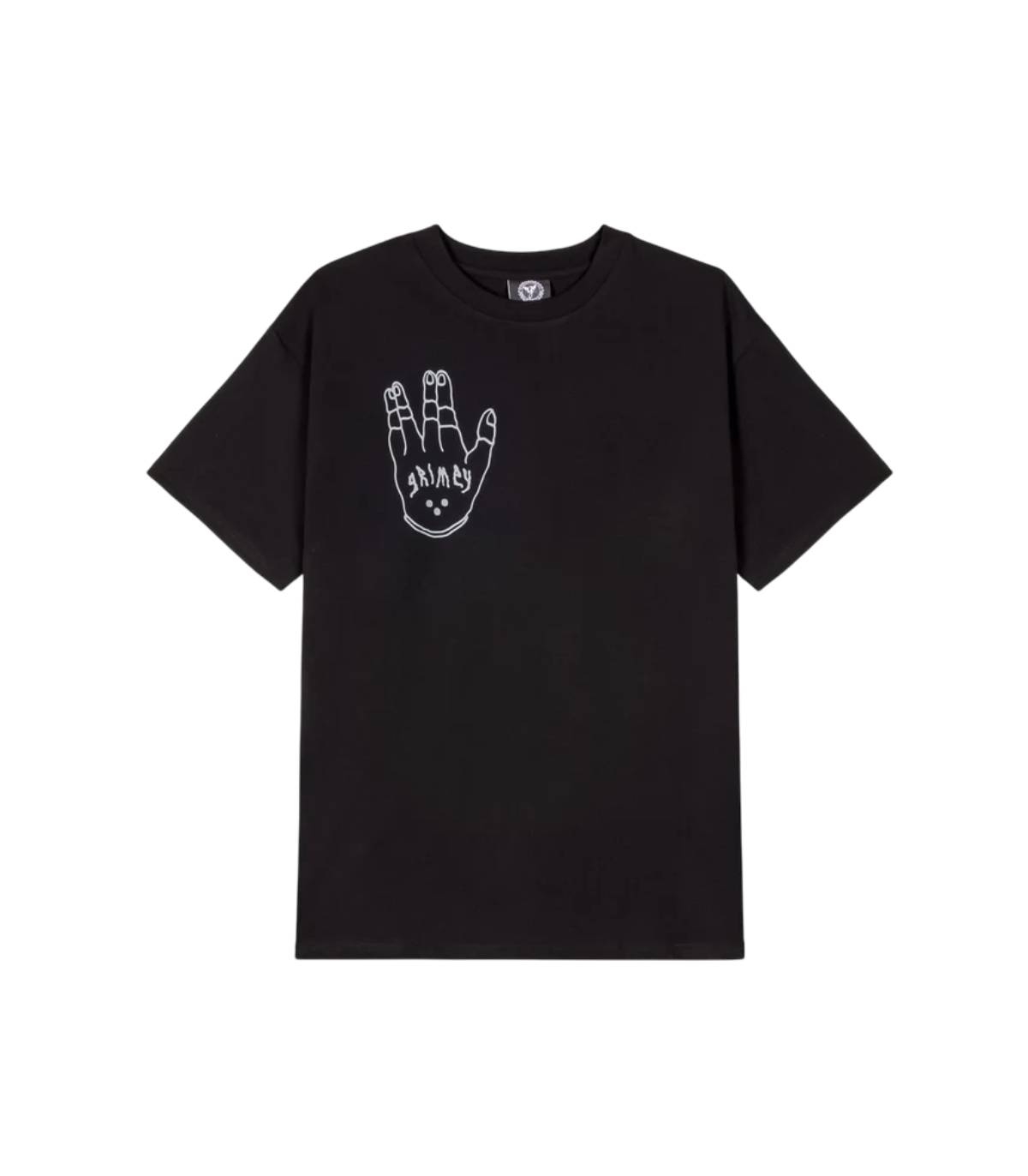 GRMY - Camiseta Negra para Hombre - Peace Within The Glitzy