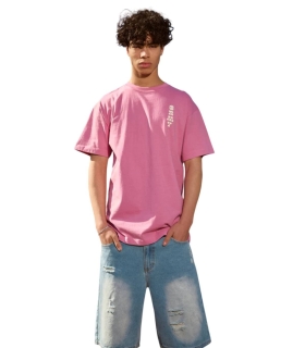 GRMY - Camiseta Rosa para Hombre - Lone Hand