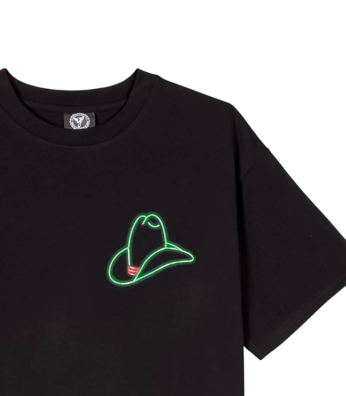 GRMY - Camiseta Negra para Hombre - Lone Hand Lucky Looter