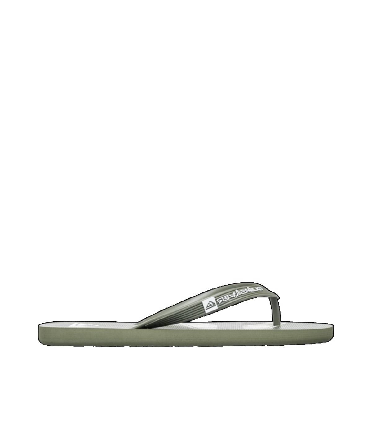 Quiksilver - Chanclas Verdes para Hombre - Java Art