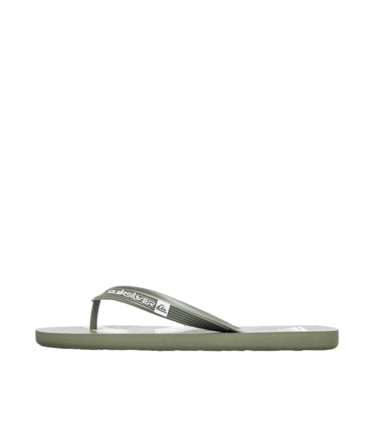 Quiksilver - Chanclas Verdes para Hombre - Java Art
