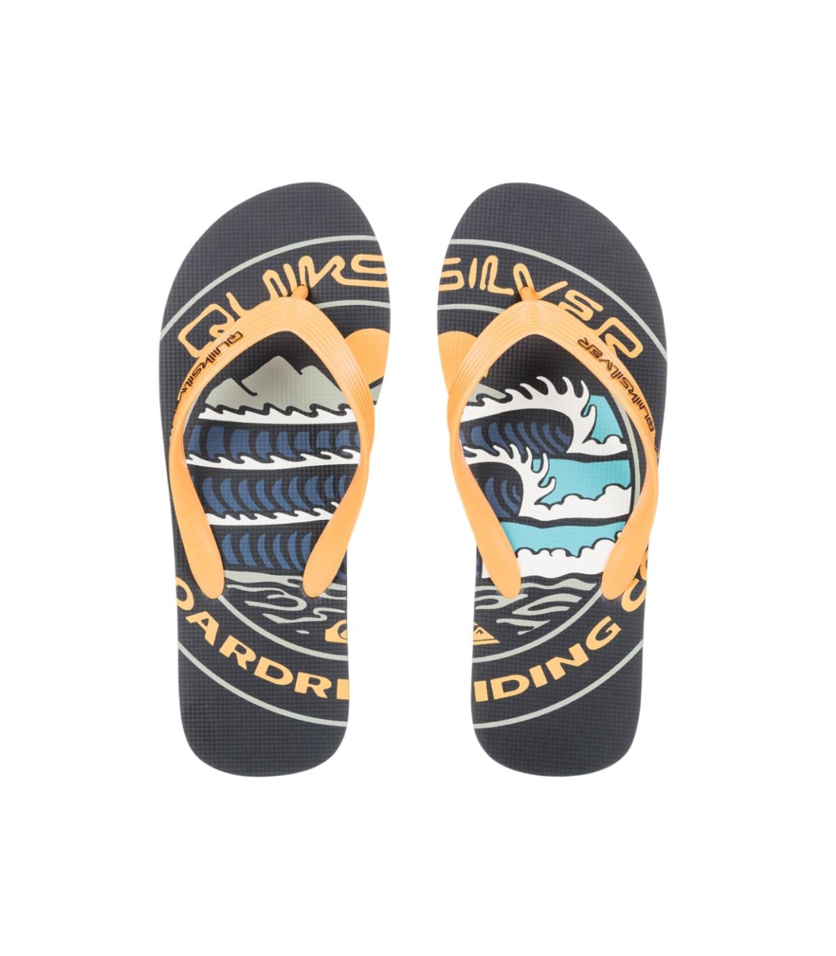 Quiksilver - Chanclas Azules para Hombre - Molokai Screen