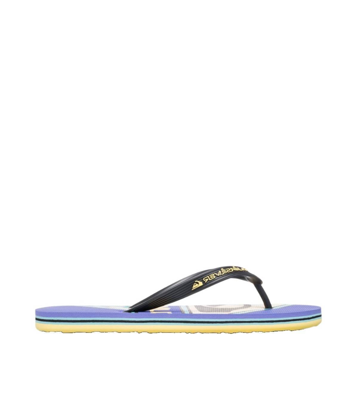 Quiksilver - Chanclas Azules para Hombre - Molokai Screen