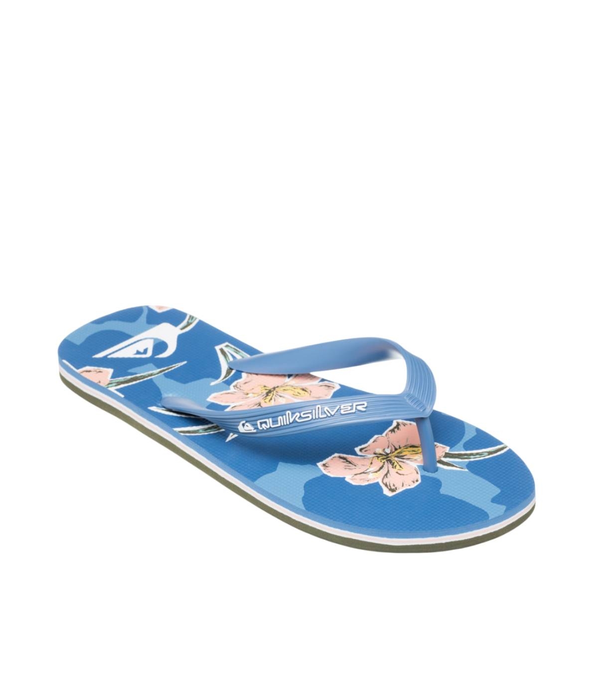 Quiksilver - Chanclas Azules para Hombre - Molokai Art 25