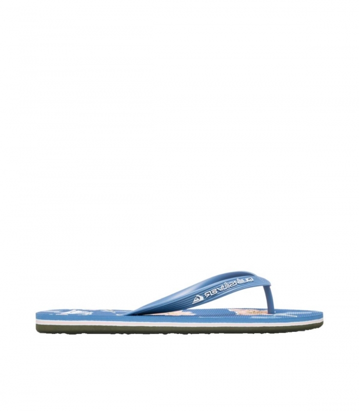 Quiksilver - Chanclas Azules para Hombre - Molokai Art 25