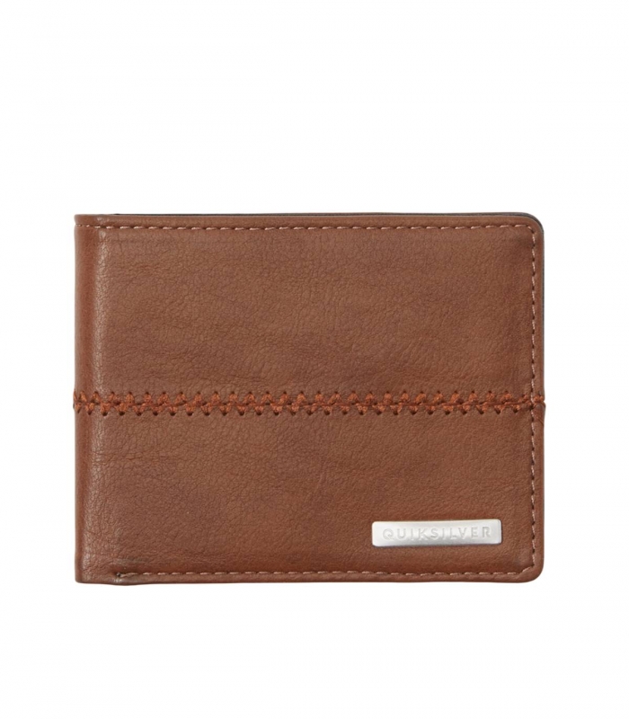 Quiksilver - Cartera Marrón para Hombre - Stitchy