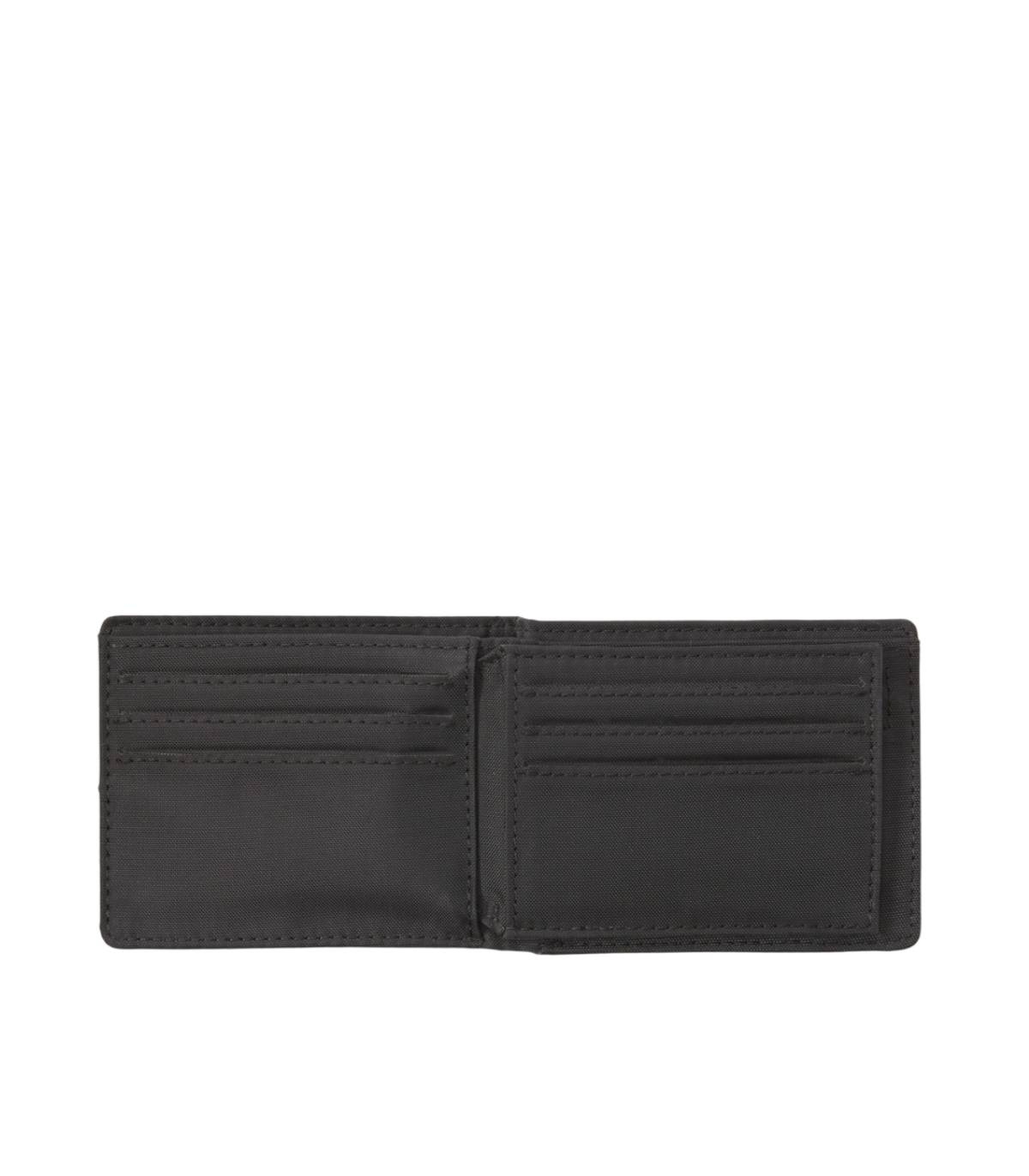 Quiksilver - Cartera Negra para Hombre - Stitchy