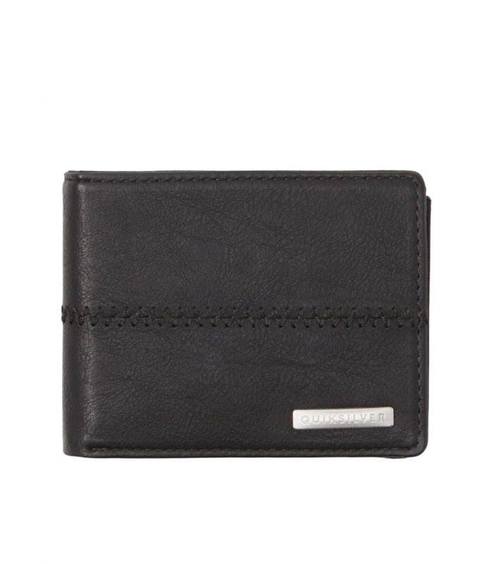 Quiksilver - Cartera Negra para Hombre - Stitchy