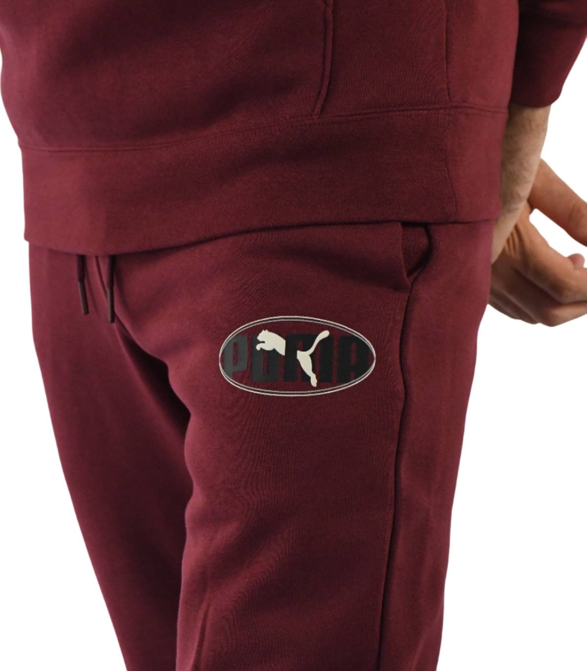 Puma - Chandal Burdeos para Hombre - Lab Relaxed