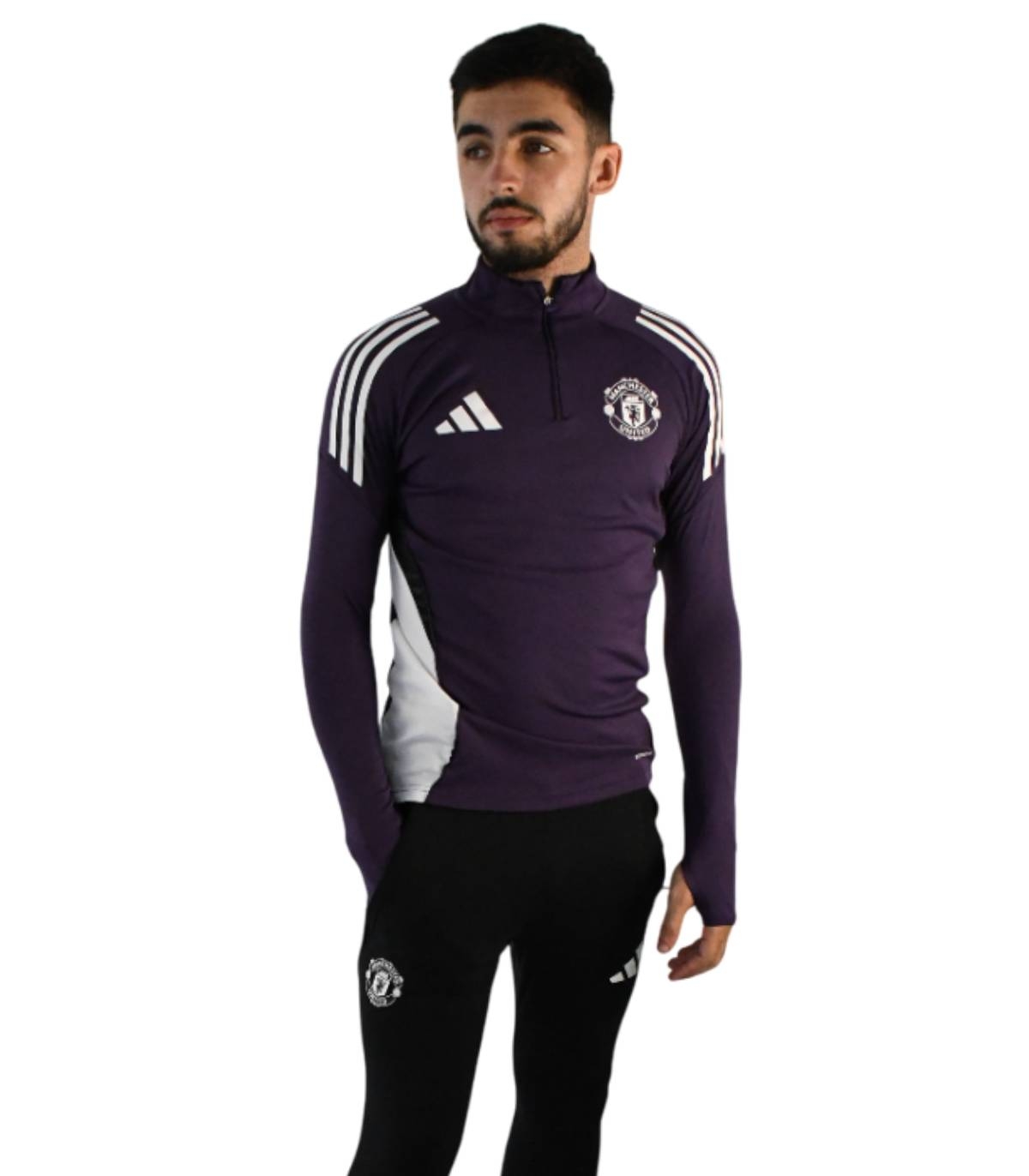 Adidas - Chandal Morado para Hombre - Manchester 25/26