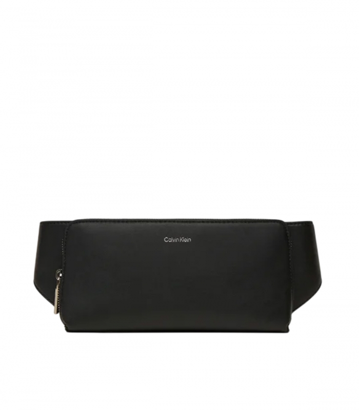 Calvin Klein - Riñonera Negra Unisex - Sleek