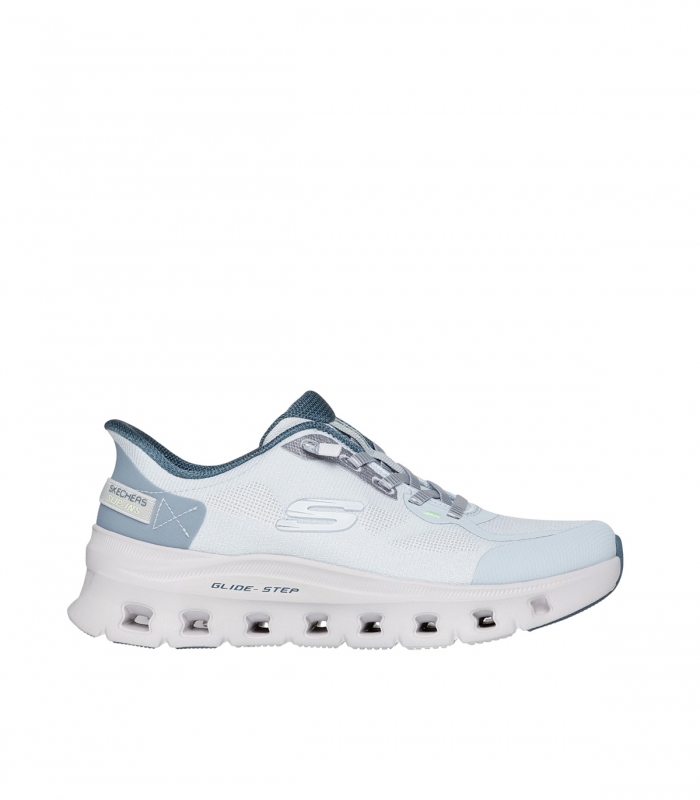 Skechers - Zapatillas Celestes para Mujer - Glide-Step