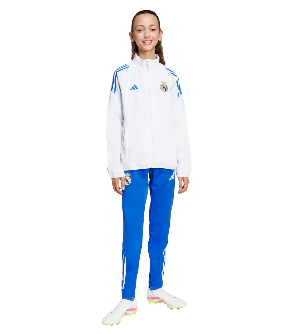 Adidas - Chandal Blanco para Niño - Real Madrid 25/26