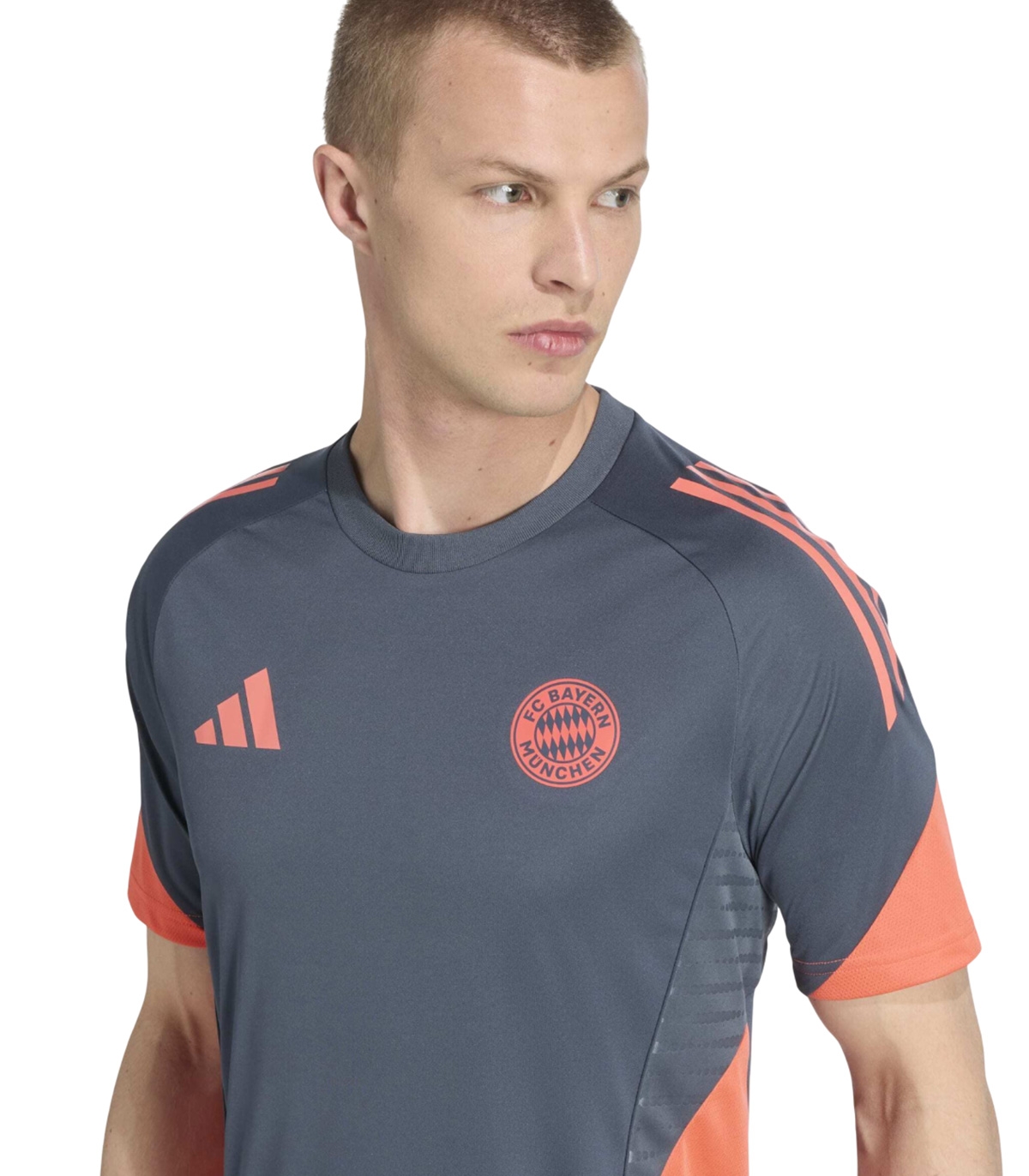 Adidas - Camiseta Gris para Hombre - Bayern 25/26