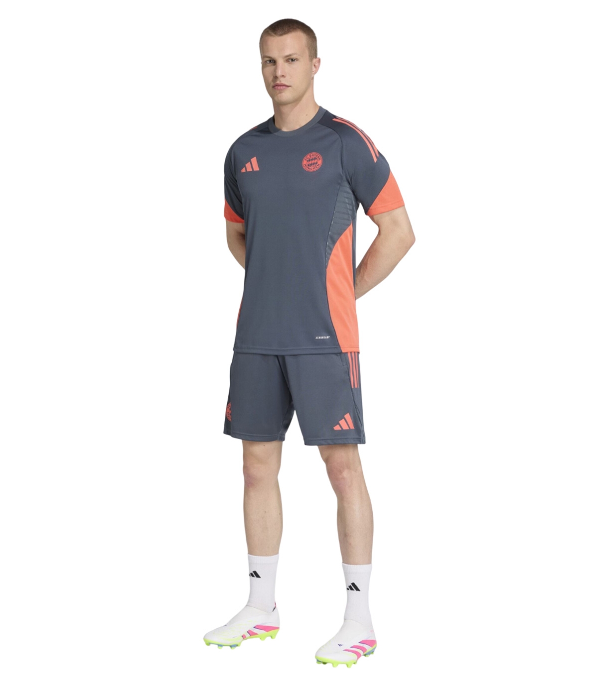 Adidas - Camiseta Gris para Hombre - Bayern 25/26