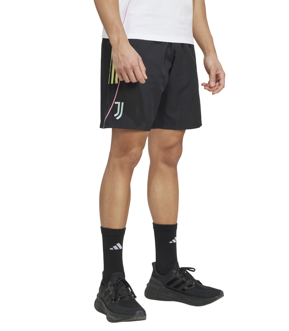 Adidas - Pantalón Corto Negro para Hombre - Juve 24/25