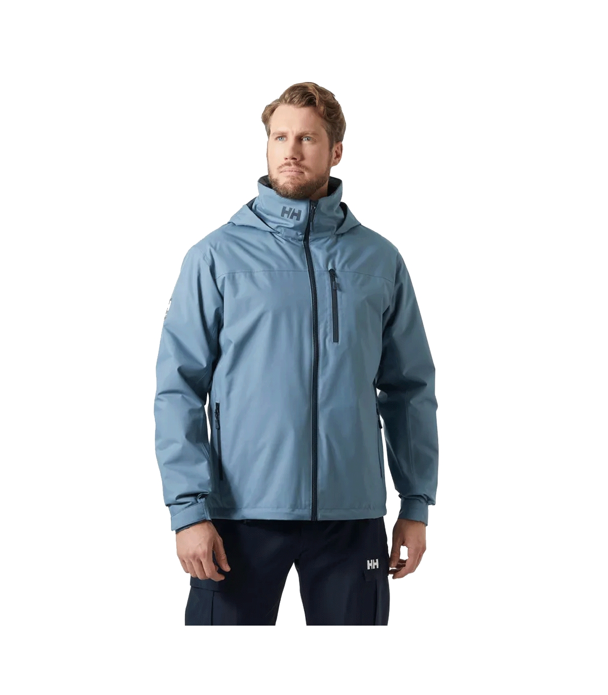 Helly Hansen - Chaqueta Azul para Hombre - CREW MIDLAYER JACKET