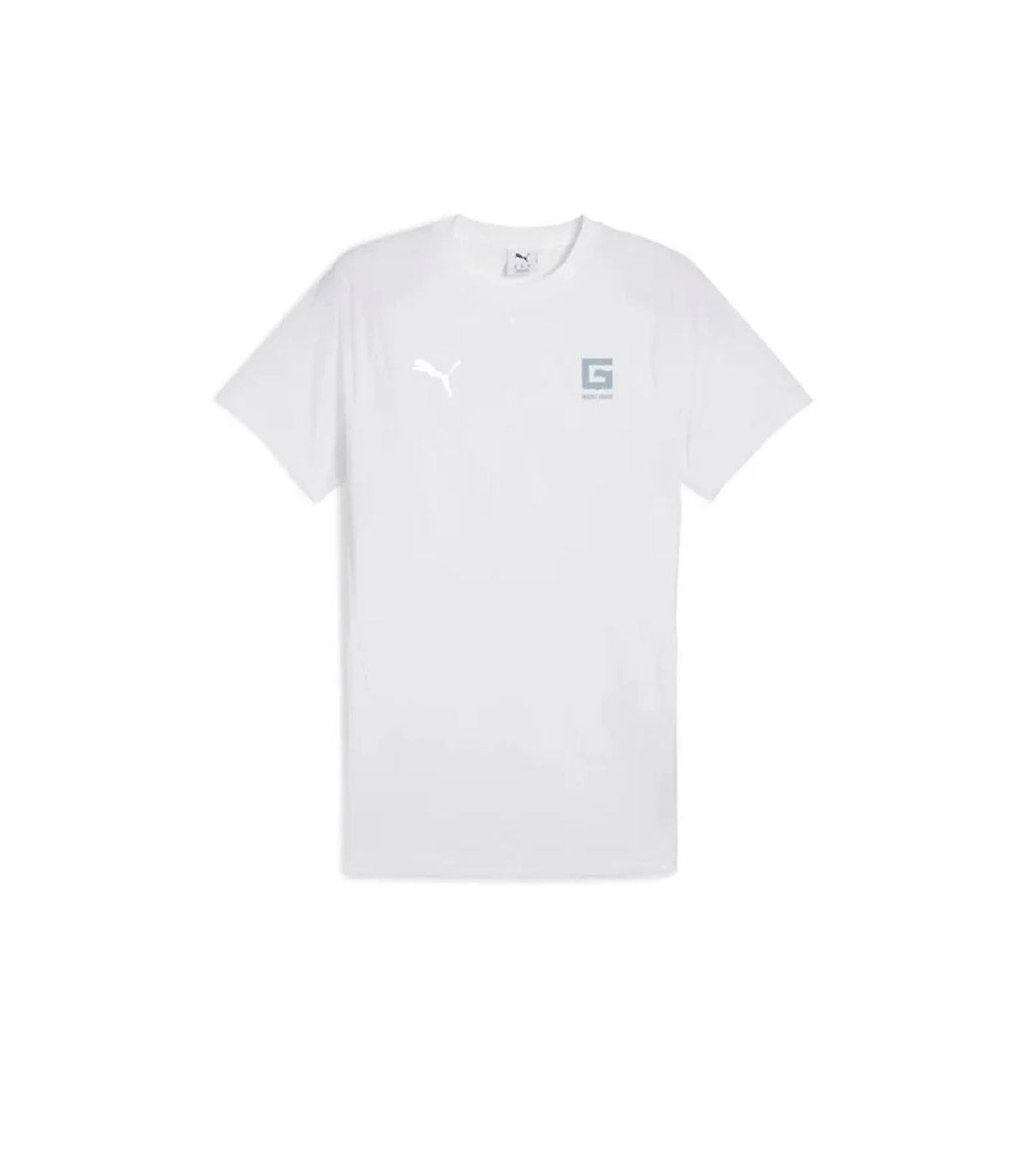 Puma - Camiseta Blanca para Hombre - Girona Teamevostripe