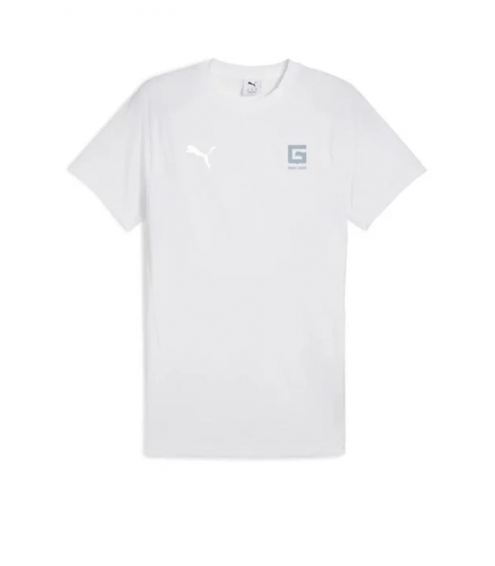 Puma - Camiseta Blanca para Hombre - Girona Teamevostripe