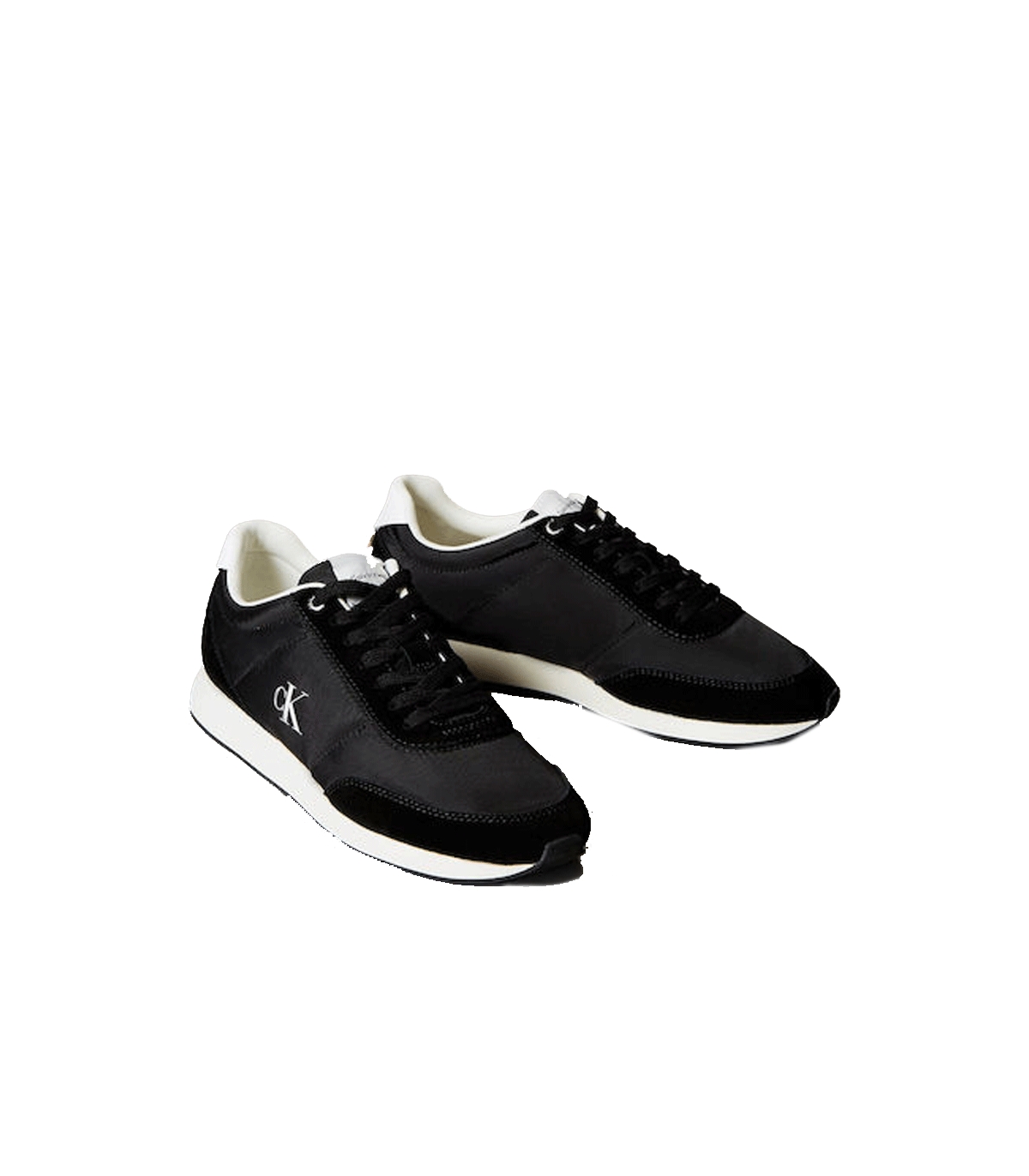 Calvin Klein - Zapatillas Negras para Hombre - Retro