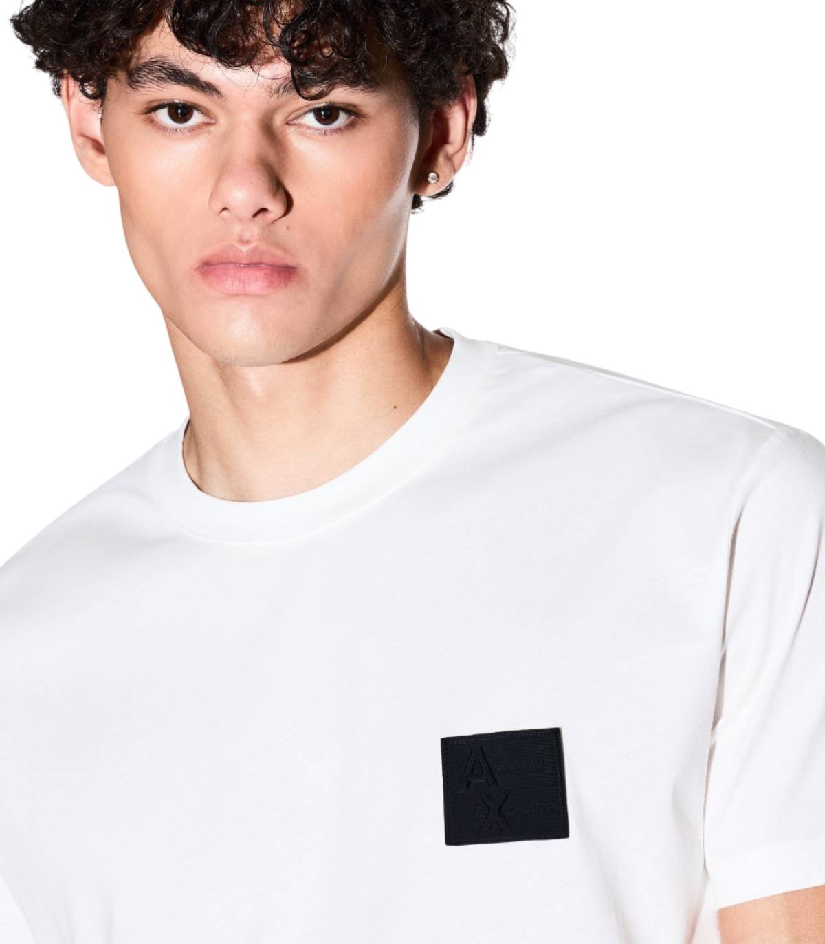 Armani Exchange - Camiseta Blanca para Hombre