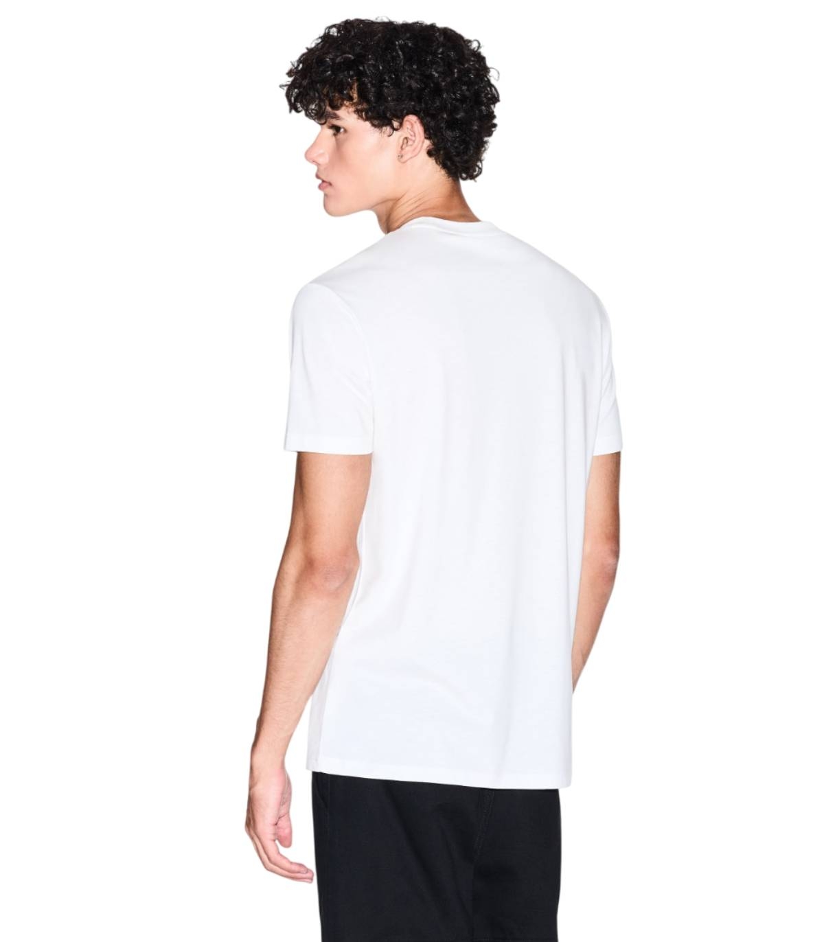 Armani Exchange - Camiseta Blanca para Hombre