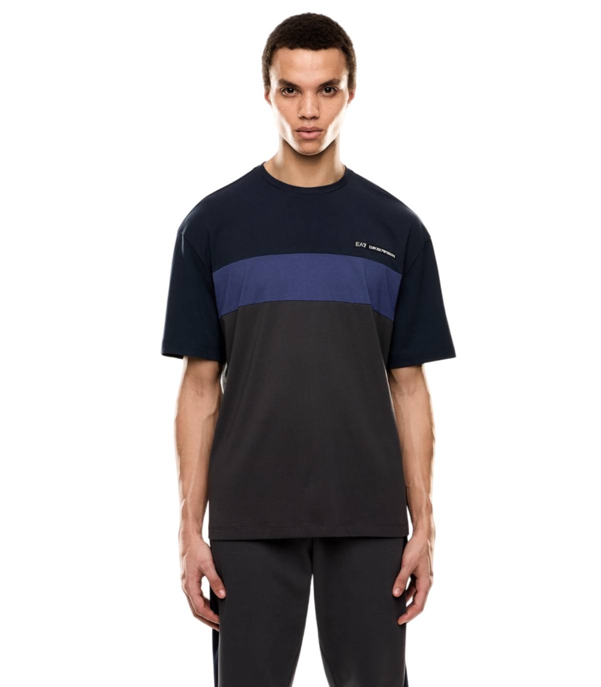 Emporio Armani - Camiseta Azul Marino para Hombre