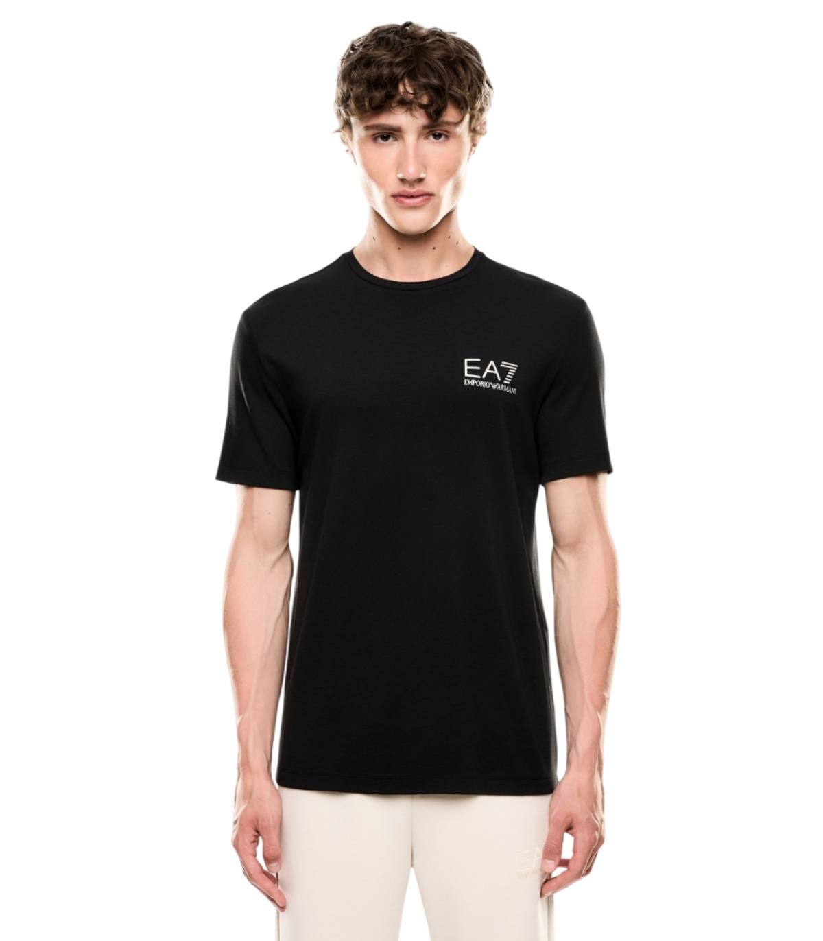 Emporio Armani - Camiseta Negra para Hombre