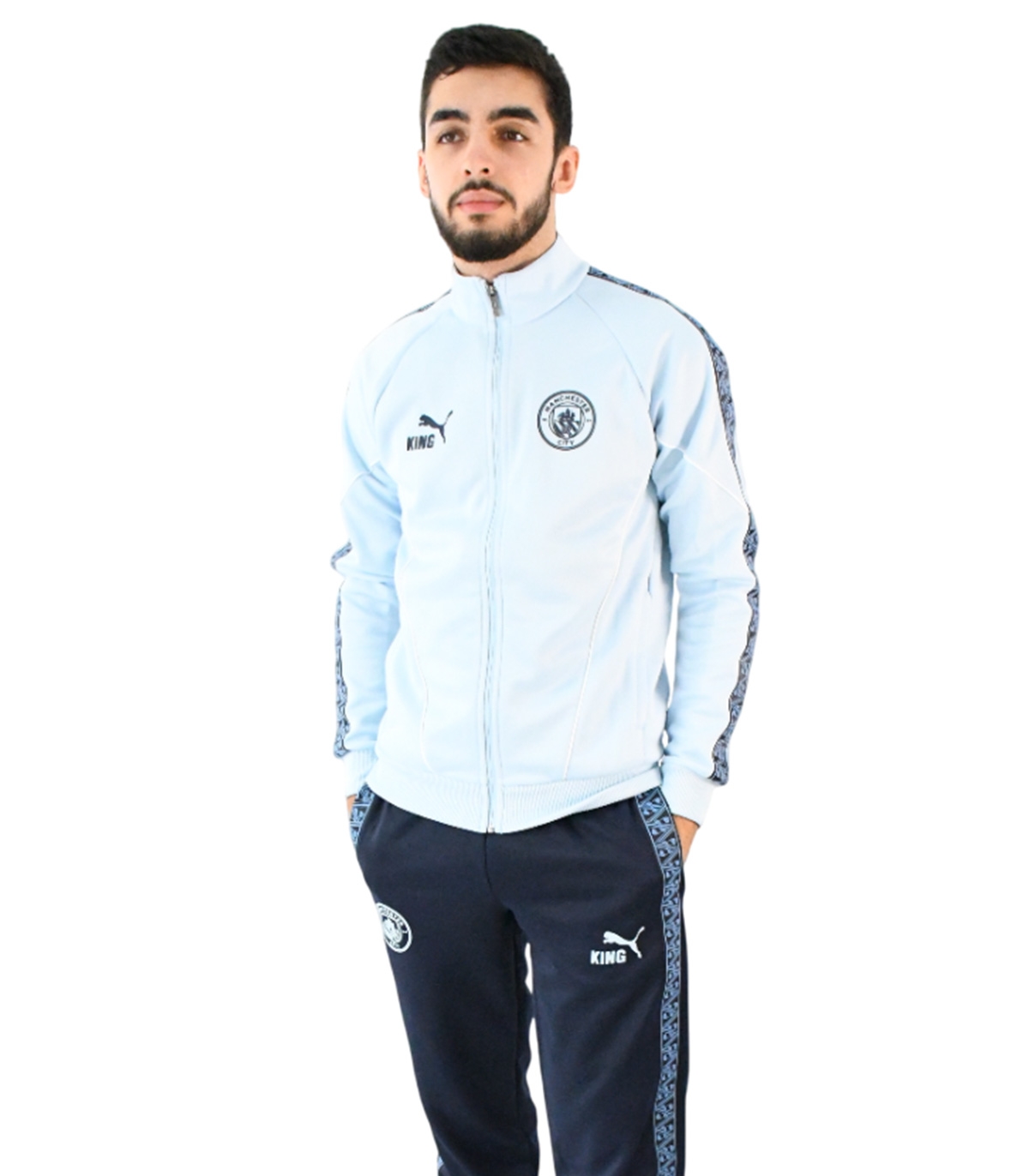 Puma - Chandal Celeste para Hombre - Manchester King