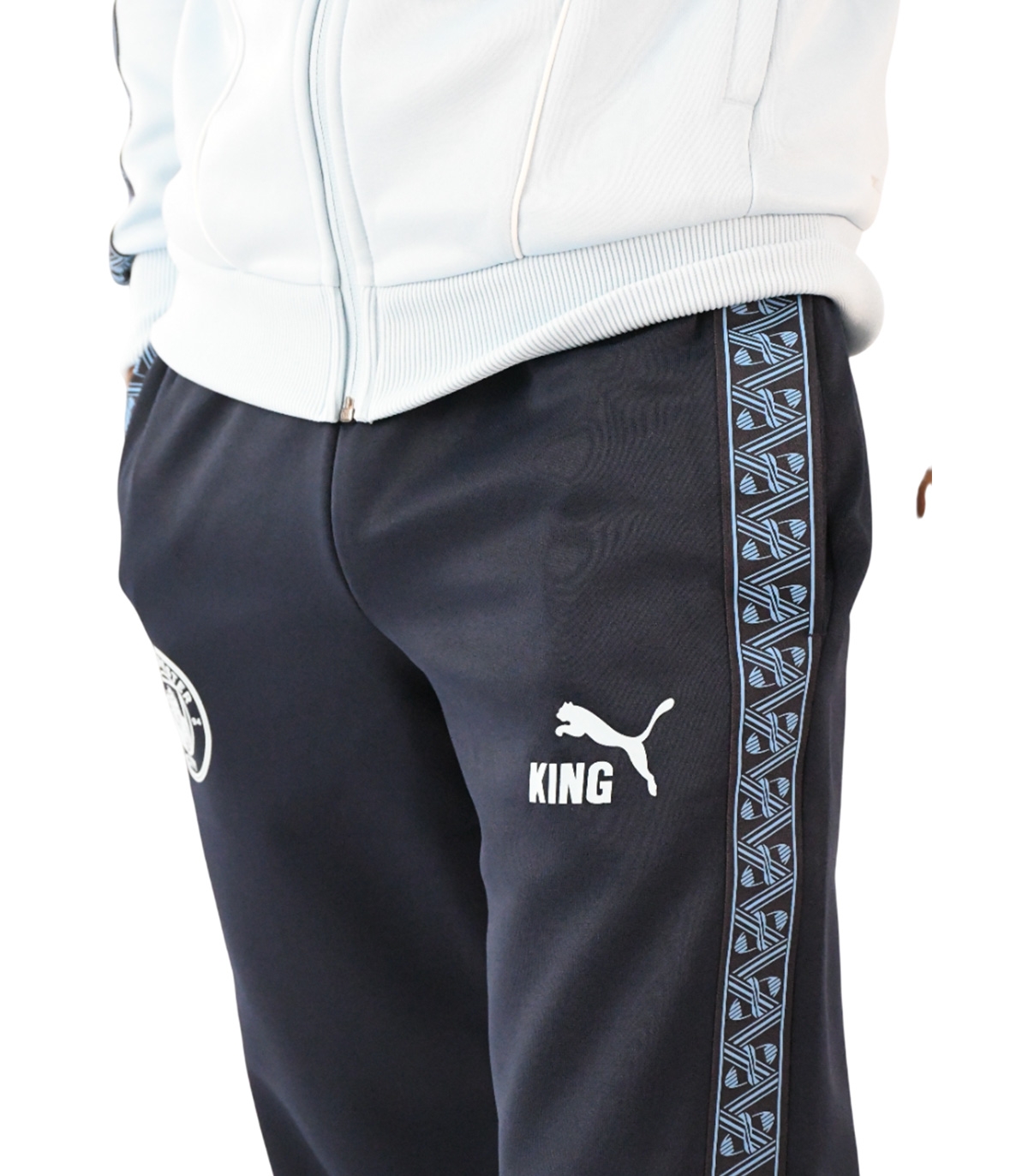Puma - Chandal Celeste para Hombre - Manchester King