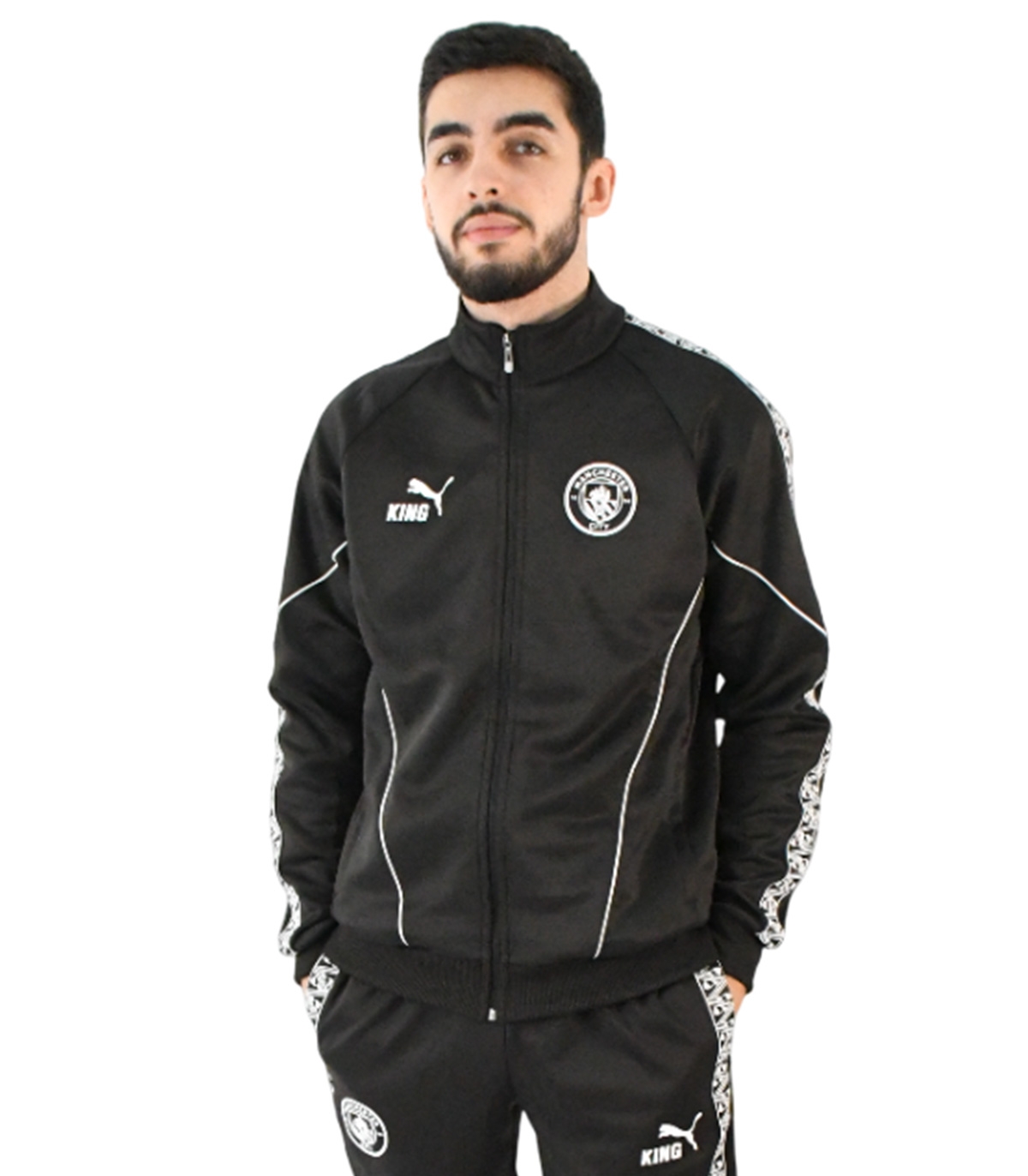 Puma - Chandal Negro para Hombre - Manchester King