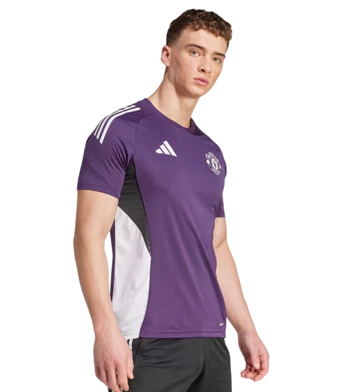 Adidas - Camiseta Morada para Hombre - Manchester 25