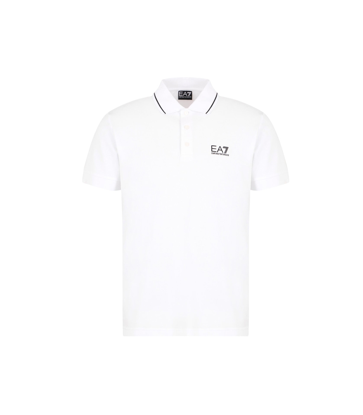Emporio Armani - Polo Blanco para Hombre - Core Identity