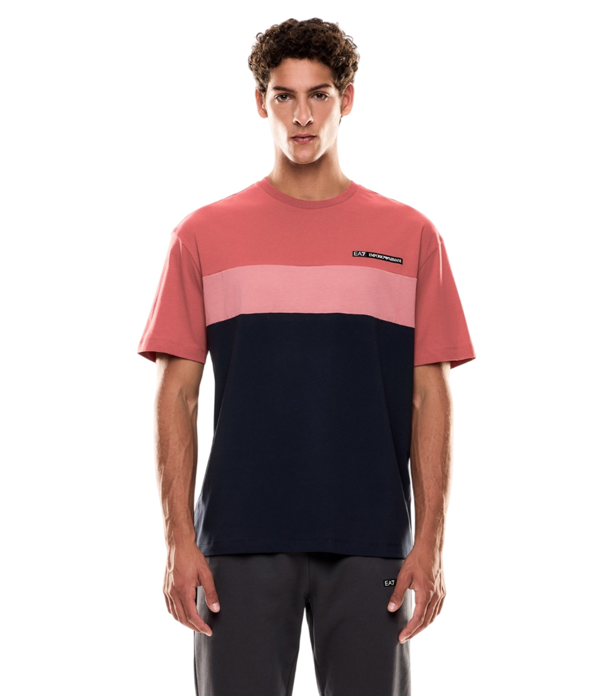 Emporio Armani - Camiseta Roja para Hombre