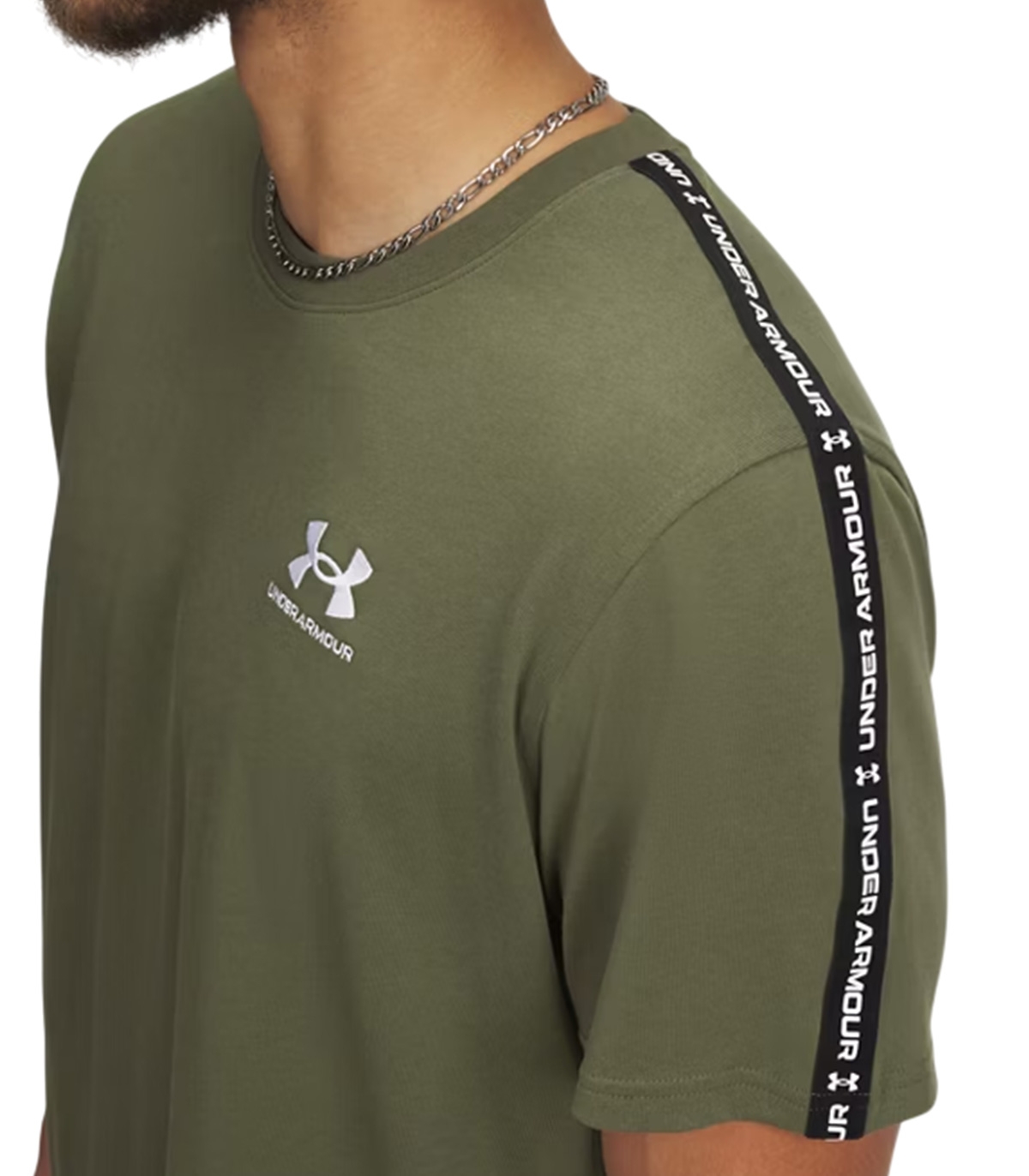Under Armour - Camiseta Verde para Hombre - Tee Tapig