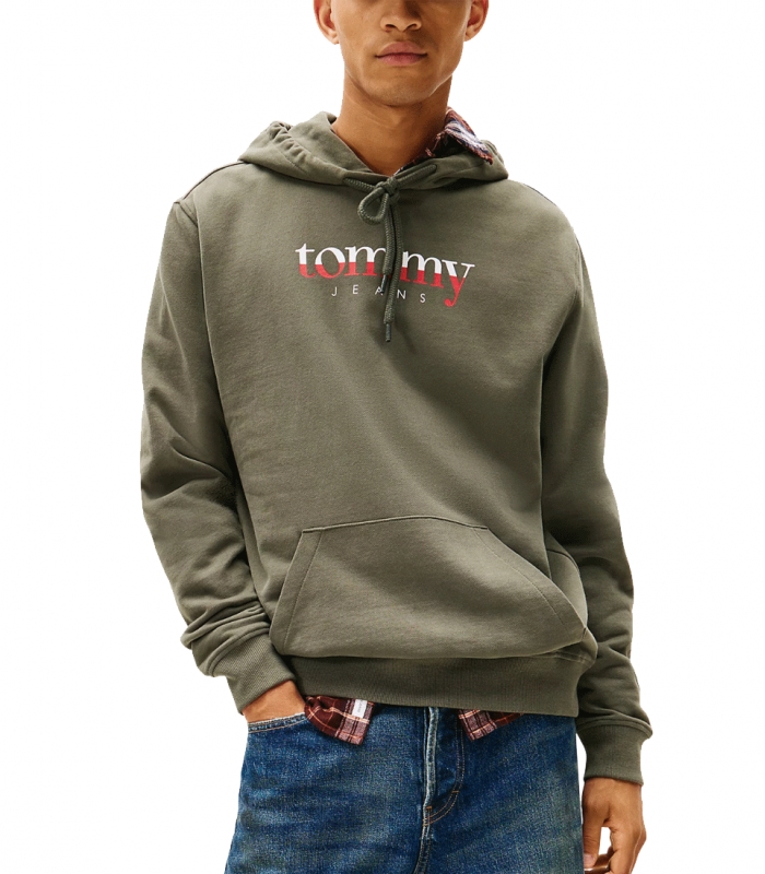 Tommy Hilfiger - Sudadera Verde para Hombre - HOODIE EXT