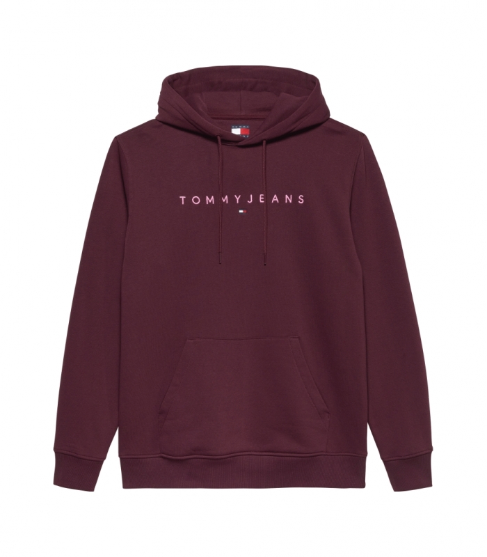 Tommy Hilfiger - Sudadera Burdeos para Hombre - LOGO GOODIE