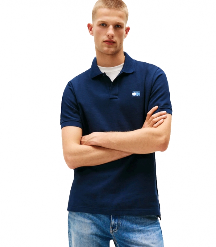 Tommy Hilfiger - Polo Azul para Hombre - BADGE