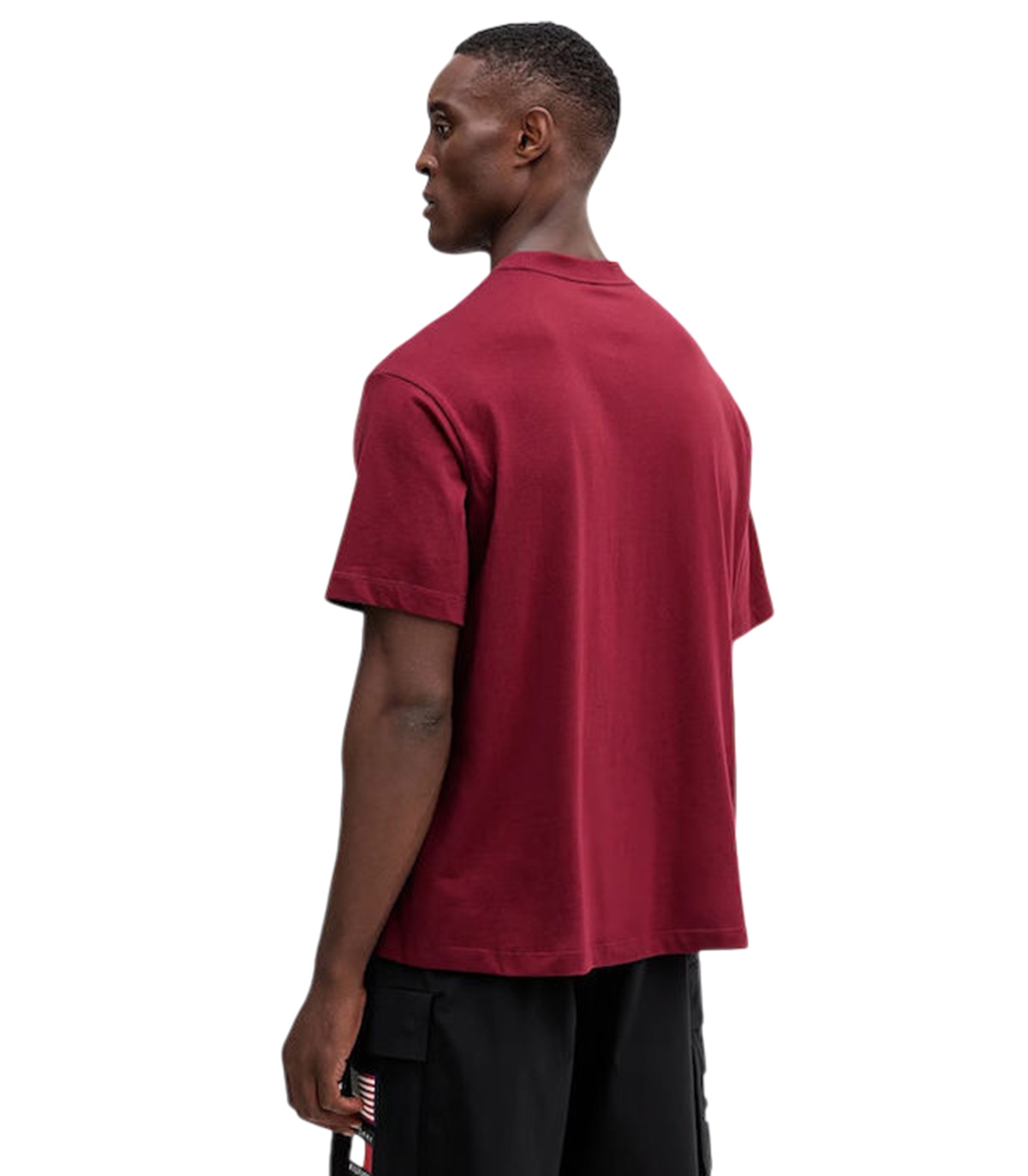 Calvin Klein - Camiseta Burdeos para Hombre