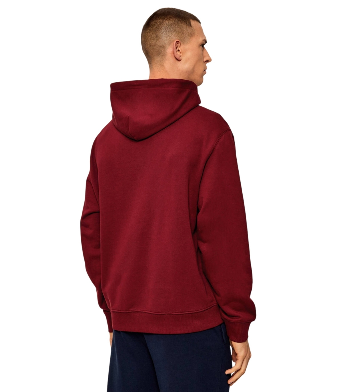 Calvin Klein - Sudadera Burdeos para Hombre