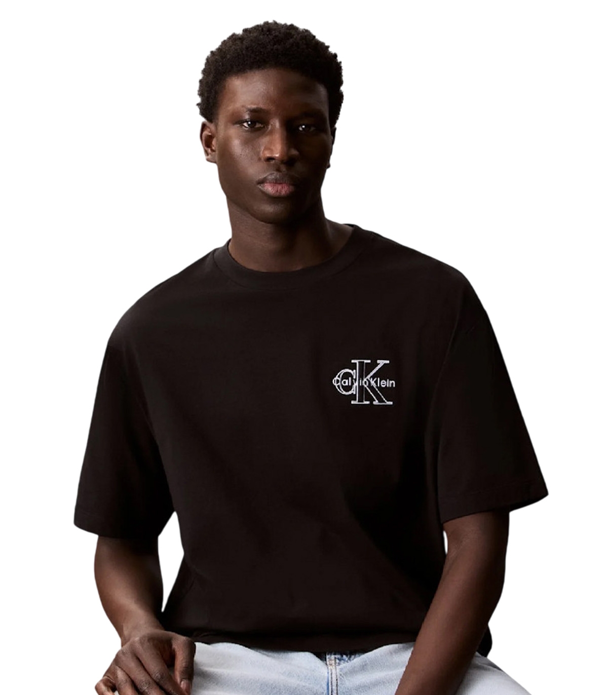 Calvin Klein - Camiseta Negra para Hombre