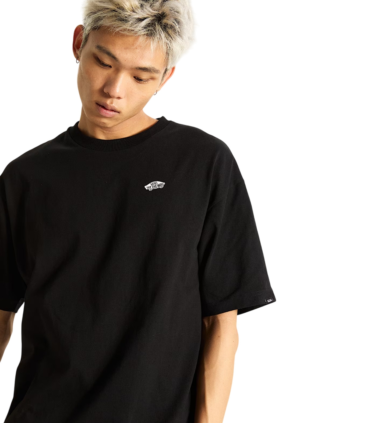 Vans - Camiseta Negra para Hombre - Style 76