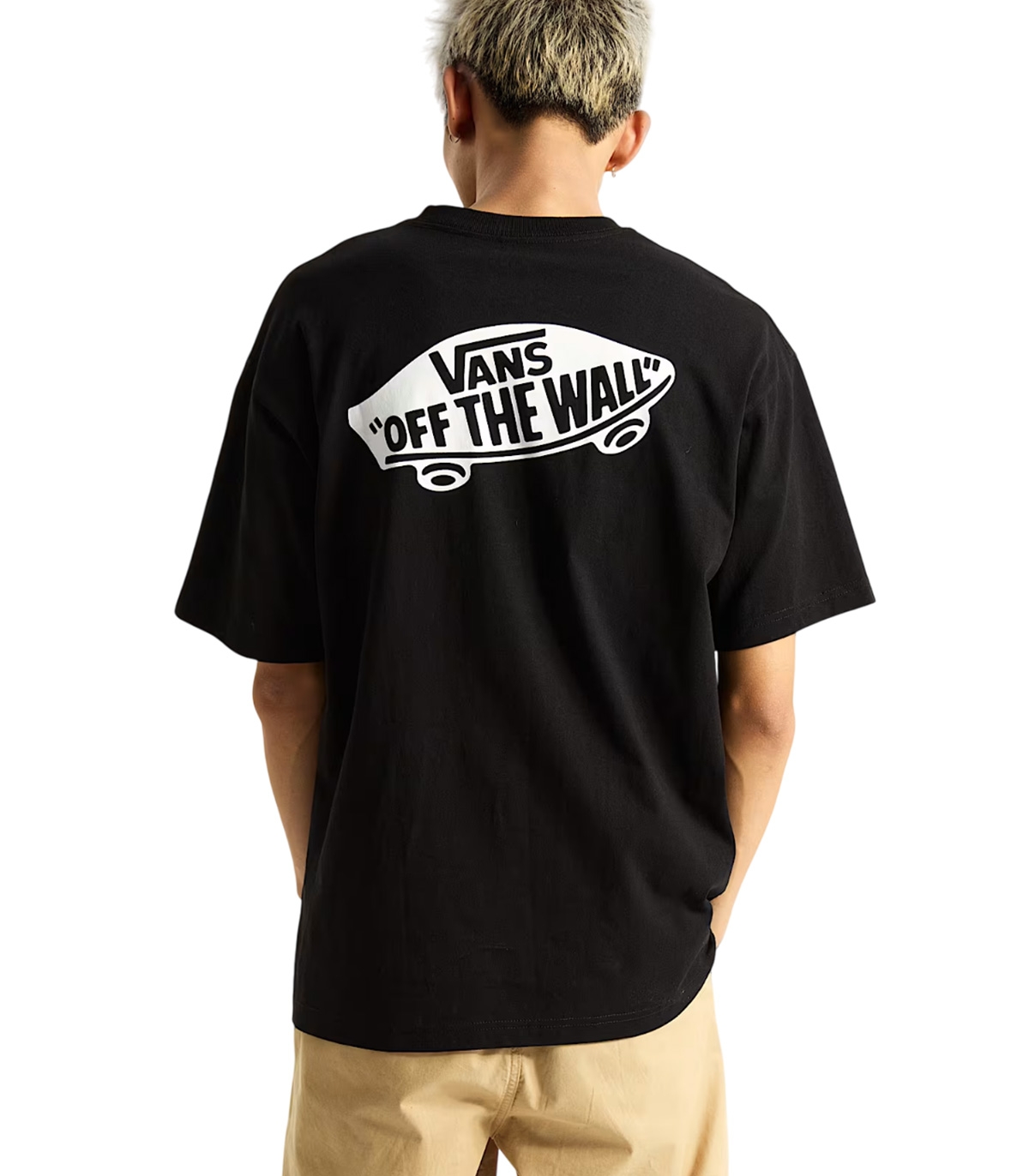 Vans - Camiseta Negra para Hombre - Style 76