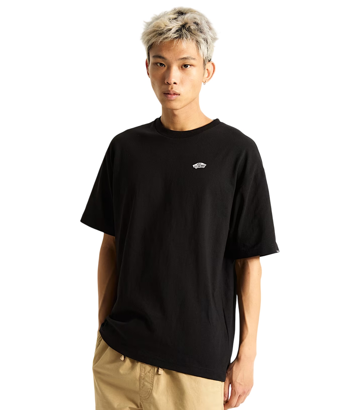 Vans - Camiseta Negra para Hombre - Style 76