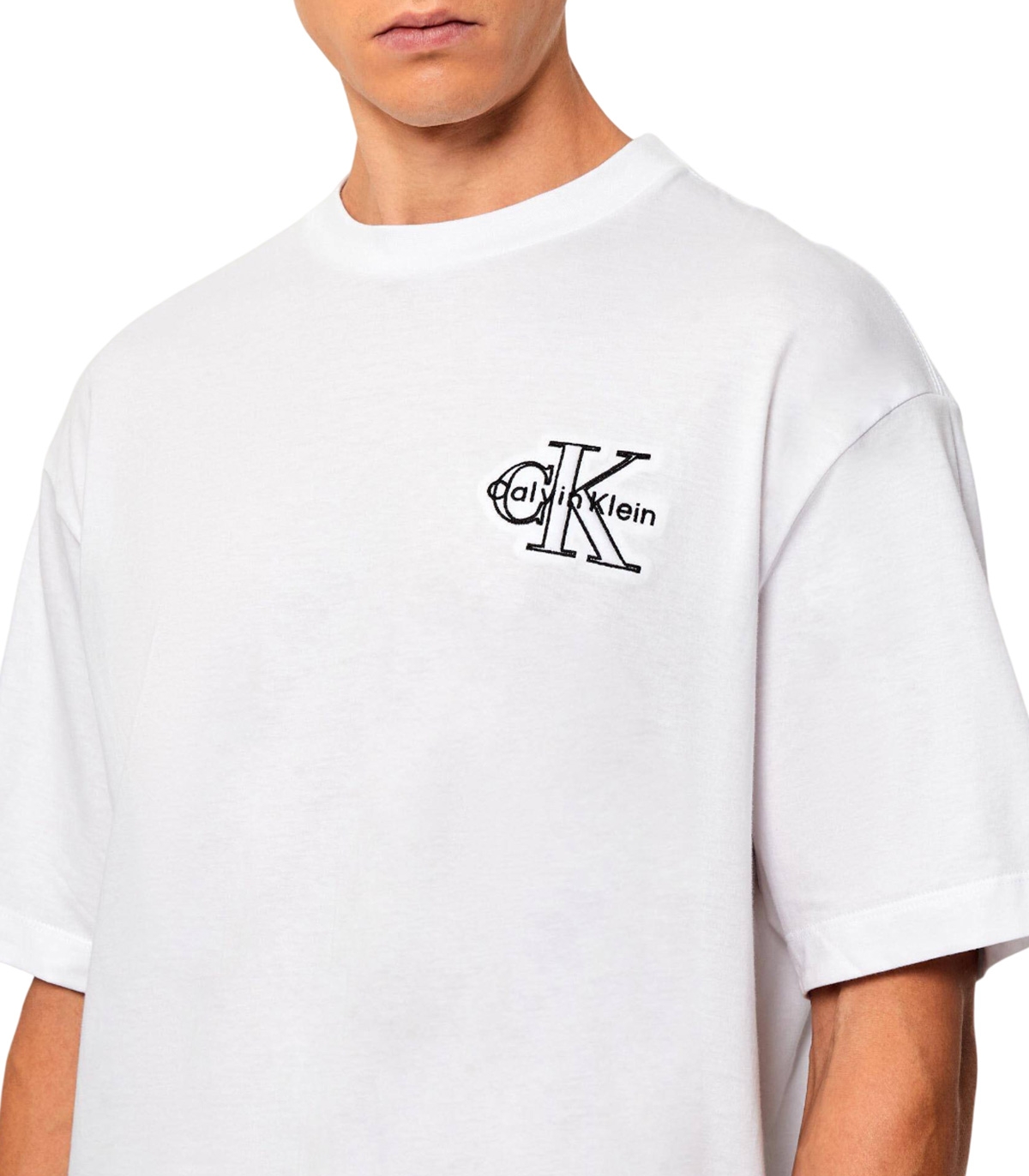 Calvin Klein - Camiseta Blanca para Hombre